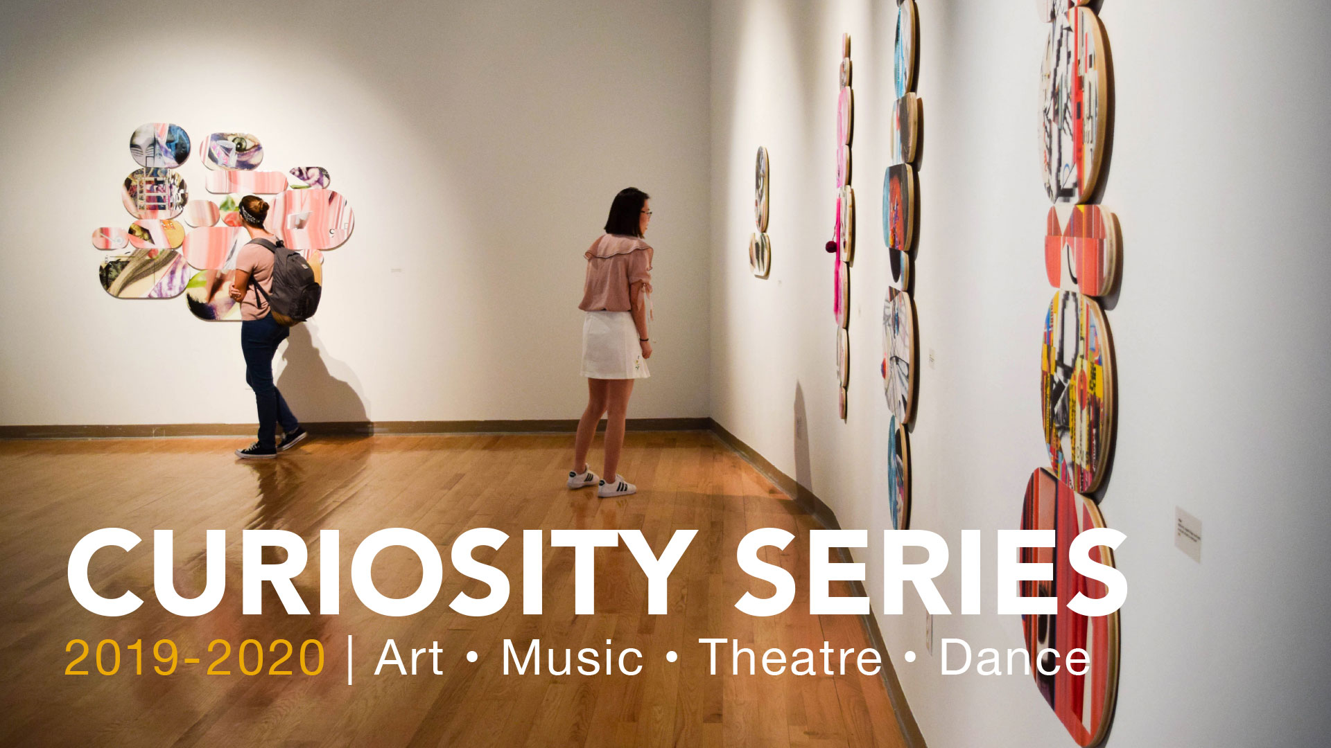 Curiosity Series social media graphic.
