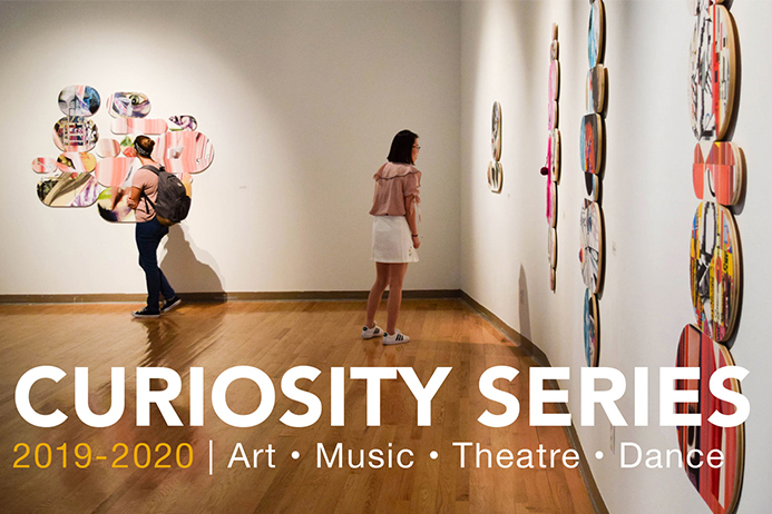 Curiosity Series social media graphic.