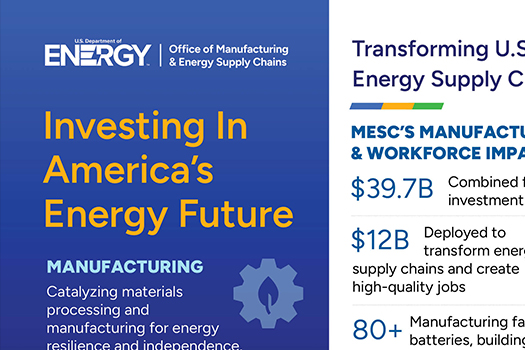 Crop of MESC Impacts brochure.